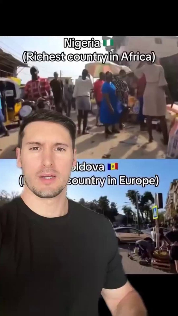 Diferencia abismal entre uno de los países más ricos de África y el país más pobre de Europa A qué lo atribuyen? Los leo 👇