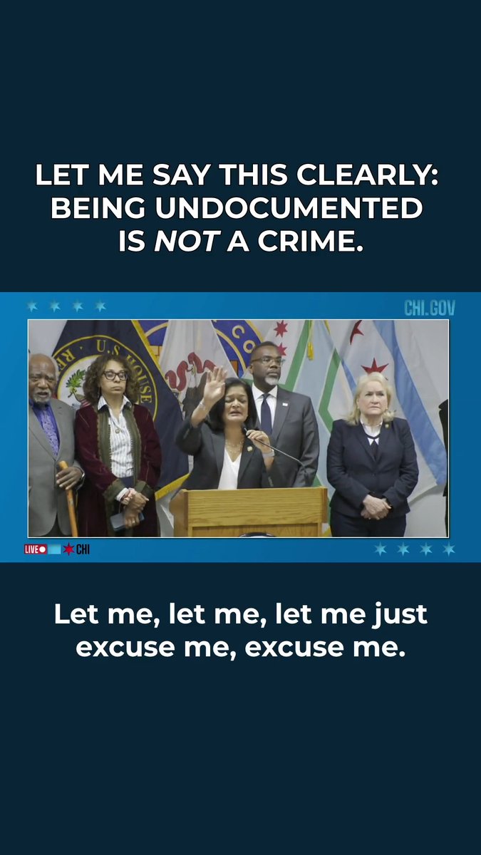 Being undocumented in this country is not a crime. Our immigration system is civil, not criminal. The words we use matter. Let’s speak the truth.