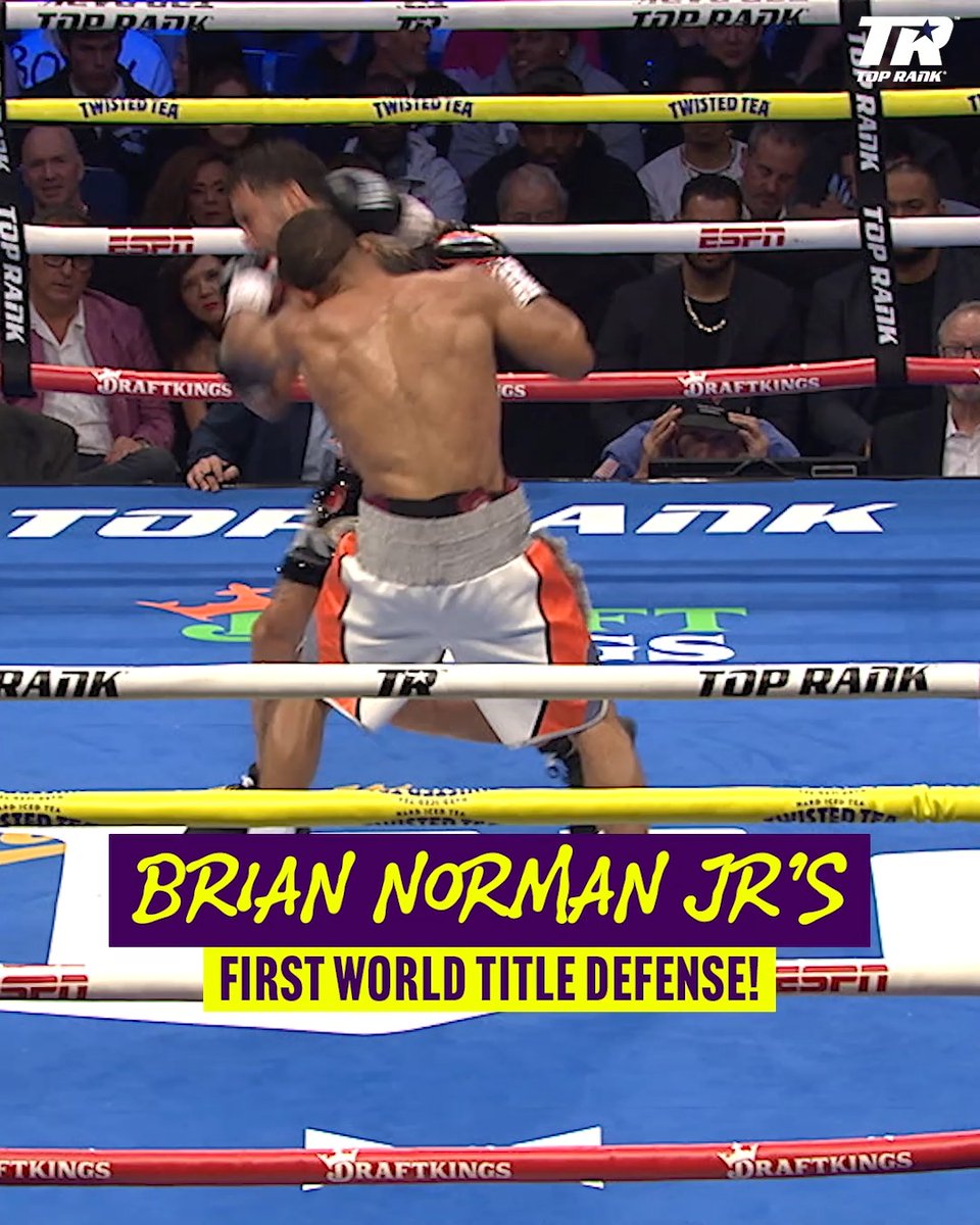 Brian Norman Jr made a statement in his first title defense against Derrieck Cuevas 😤 The Ring IV live on DAZN l موسم الرياض | Riyadh Season | Nov 22nd in Riyadh 🥊