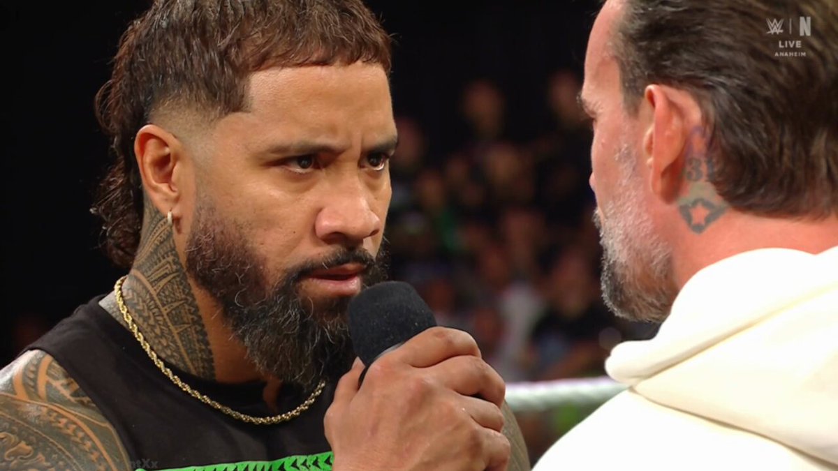 Jey Uso just absolutely cooked in this promo. HE'S WINNING THE WORLD TITLE ON SATURDAY 🔥 YEEEEEEEEEET #WWERaw