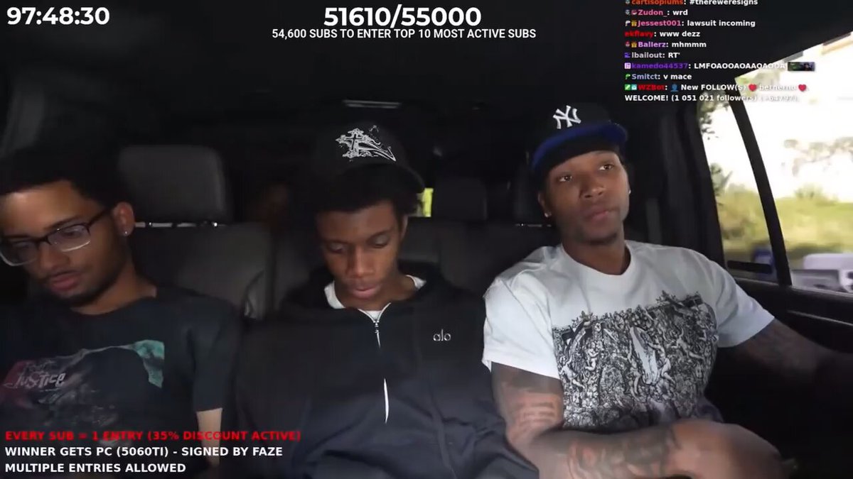 Silky responds to the noise surrounding him and the FaZe boys “We show love to everybody, not one community will ever feel left out..we have never shown no hate to any group..go get your mans that’s sitting here and SA’ing people”