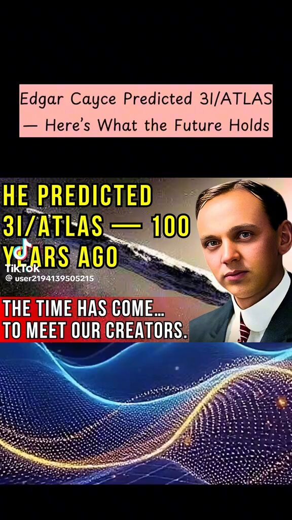 PREDICTION OF 31/ATLAS -100 years ago! Weasel Repair Man! Pop goes the weasel!