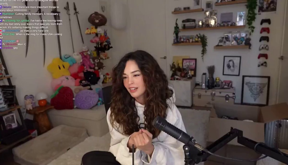 This stems from her saying QTCinderella sounds white. "Your also the whitest women I know"