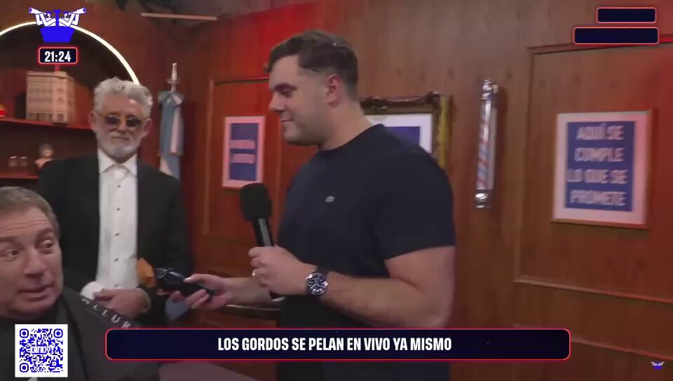 Y SE PELÓ EL PELA SANTILLI NOMÁS.