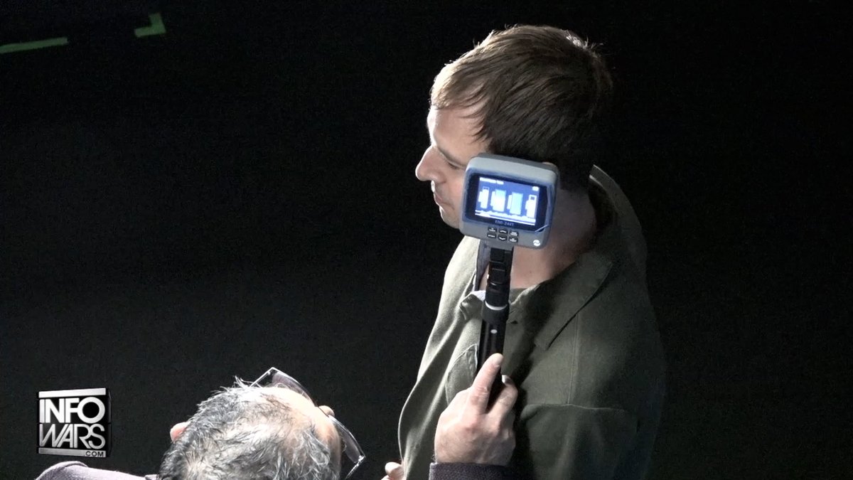 Watch Harrison Smith &amp; The Infowars Crew Get Scanned On-Air For Hidden Silicon Nanochips By One Of The Top Research Groups In The World!