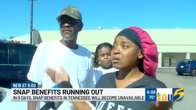 Memphis resident on food stamp freeze: "We cant feed our kids. If we do have jobs, what can we do?"