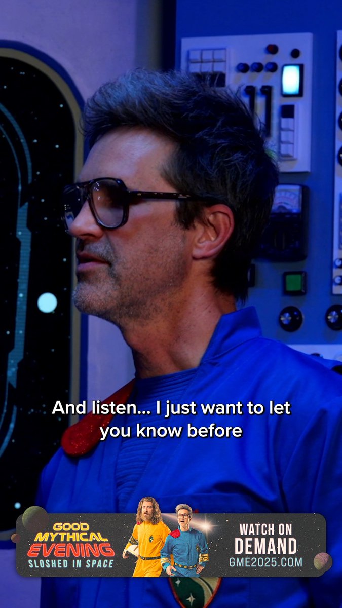 What did Link want to tell Rhett?! Watch #GoodMythicalEvening ON DEMAND to find out. Available only till November 9!
