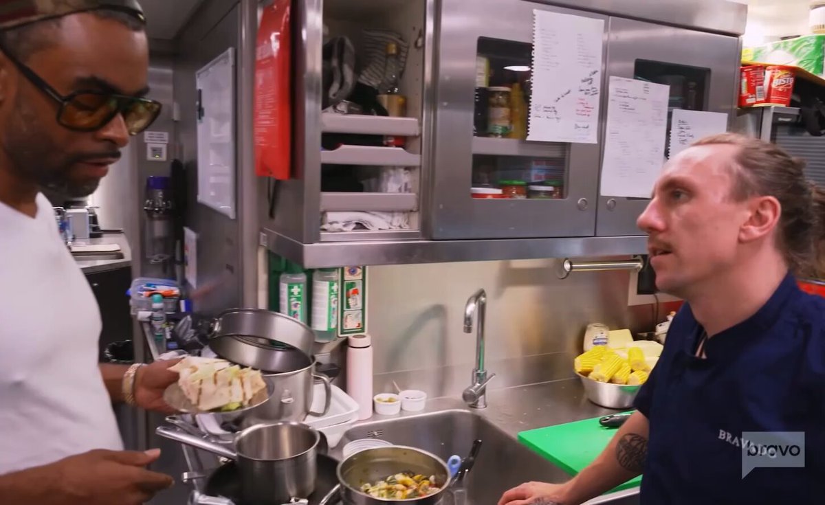 They really found the most Insufferable Vegan Guest they could find…. Imagine the AUDACITY to go into the chefs kitchen and reprimand him after just the FIRST meal???? #BelowDeckMed #BelowDeck