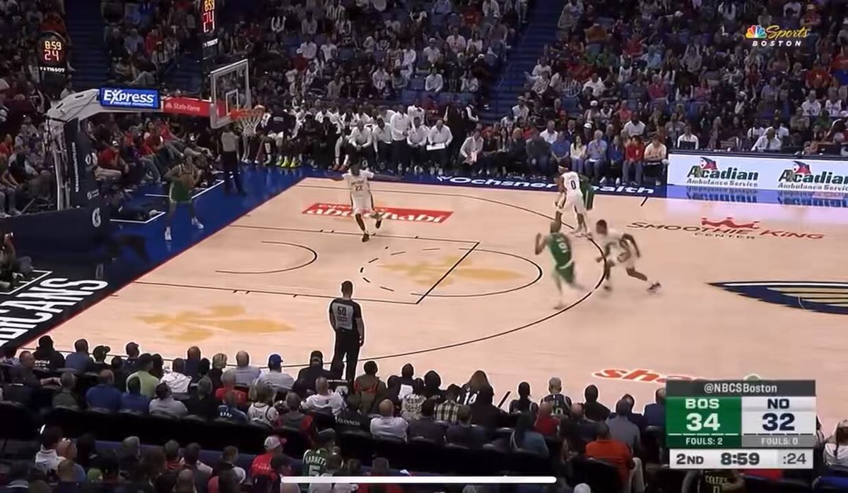 “Deandre Jordan was on the street 4 days ago, and you let him come in here and dunk on you.” 😭 — Joe Mazzulla