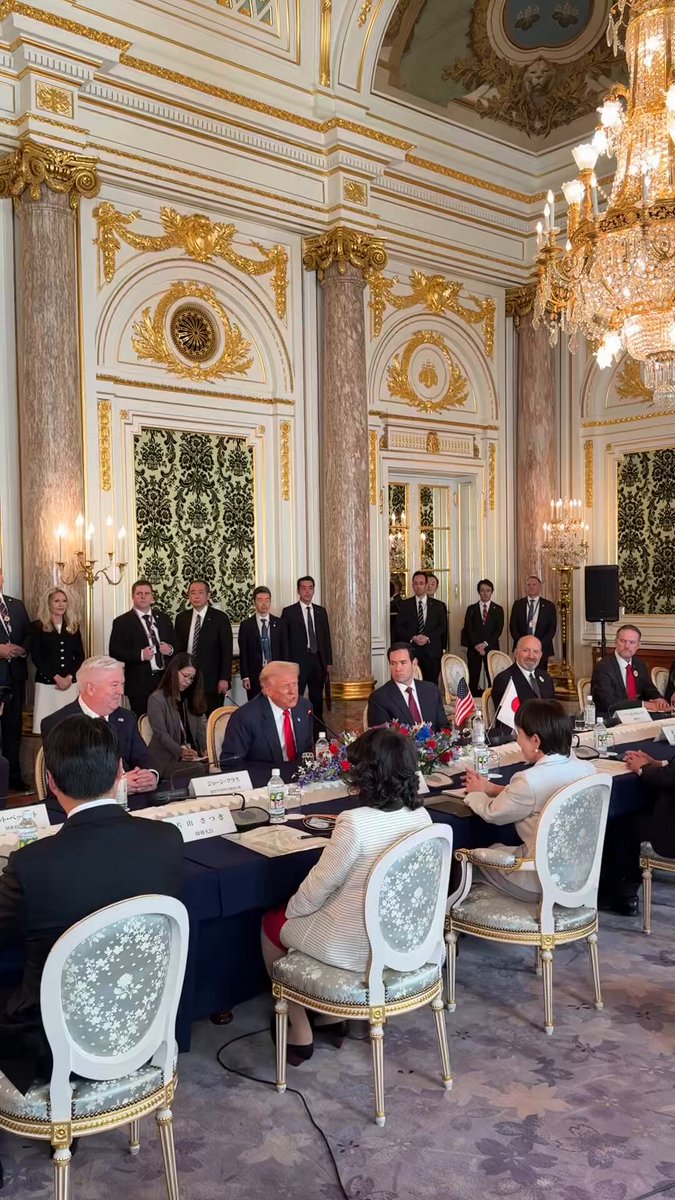 “I’d also like to congratulate you on being the first woman Prime Minister. That’s a big deal!”