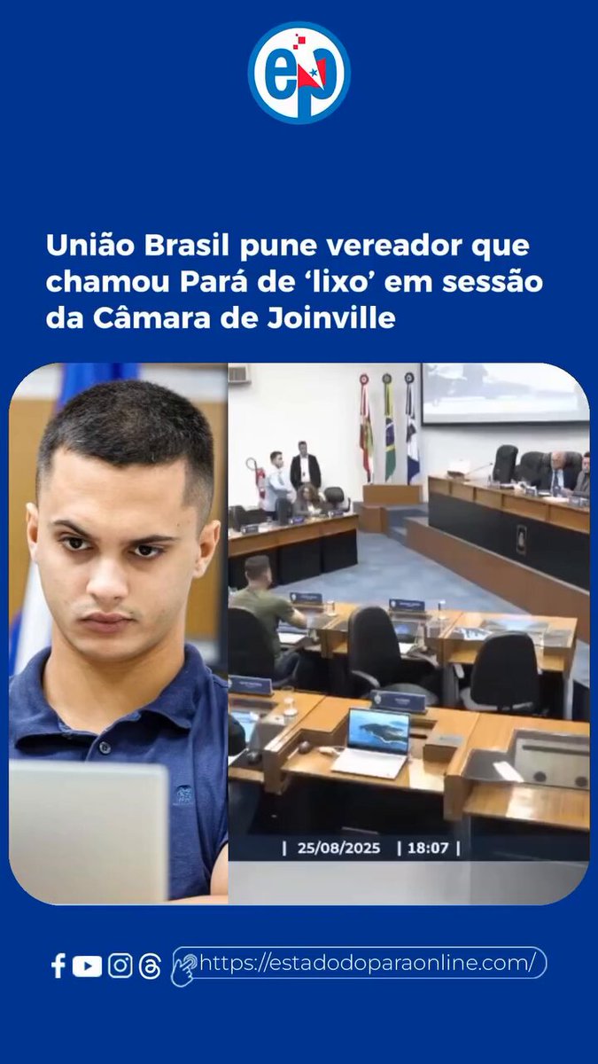 O que tem haver um vereadorzinho do país de SC, com Belém? Imbecil! COM LULA O BRASIL É MAIOR