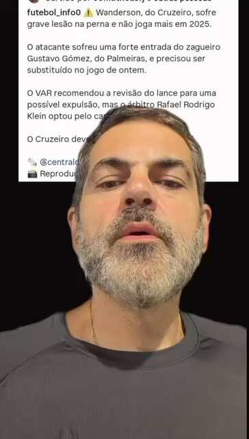 A VERDADE AOS POUCOS VAI SENDO REVELADA LARA TODOS! ATÉ QUANDO ISSO? JOGADOR SOFREU GRAVE LESÃO E O JUÍZ NÃO QUIS EXPULSAR O JOGADOR DO PALMEIRAS!