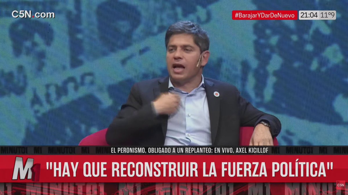 "Hubo una extorsión de que el país vuele por el aire dicho por el presidente de Estados Unidos" Axel Kicillof analizó que el apoyo de Donald Trump fue "determinante" y aseguró: "La nación de Milei y Trump no es la que yo quiero".