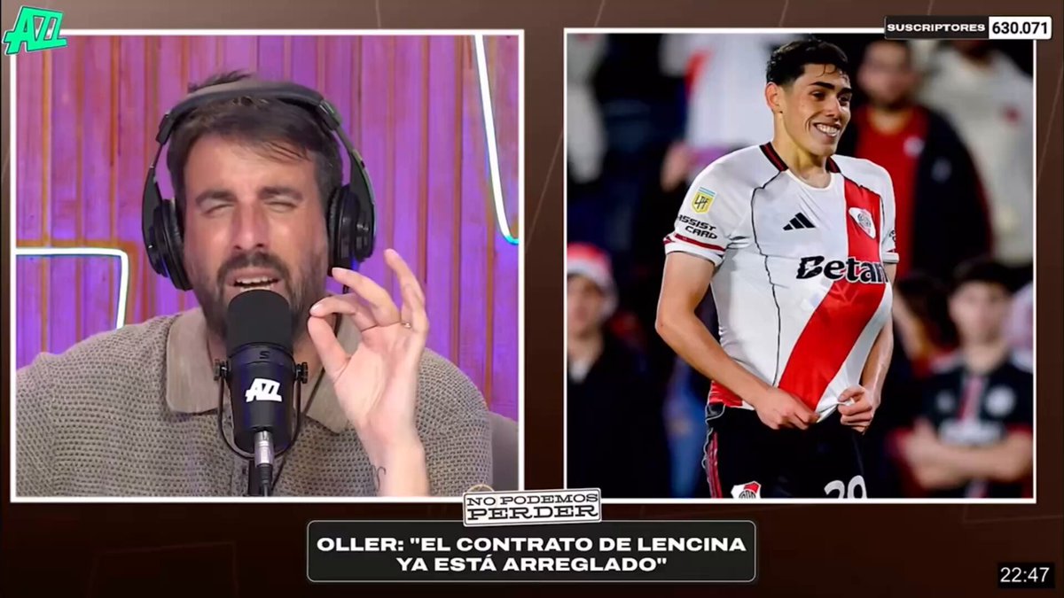 “Cambeses va a tener una oferta importante en diciembre” 🗣️ Juan Cruz Oller, representante del arquero de Racing #NoPodemosPerder