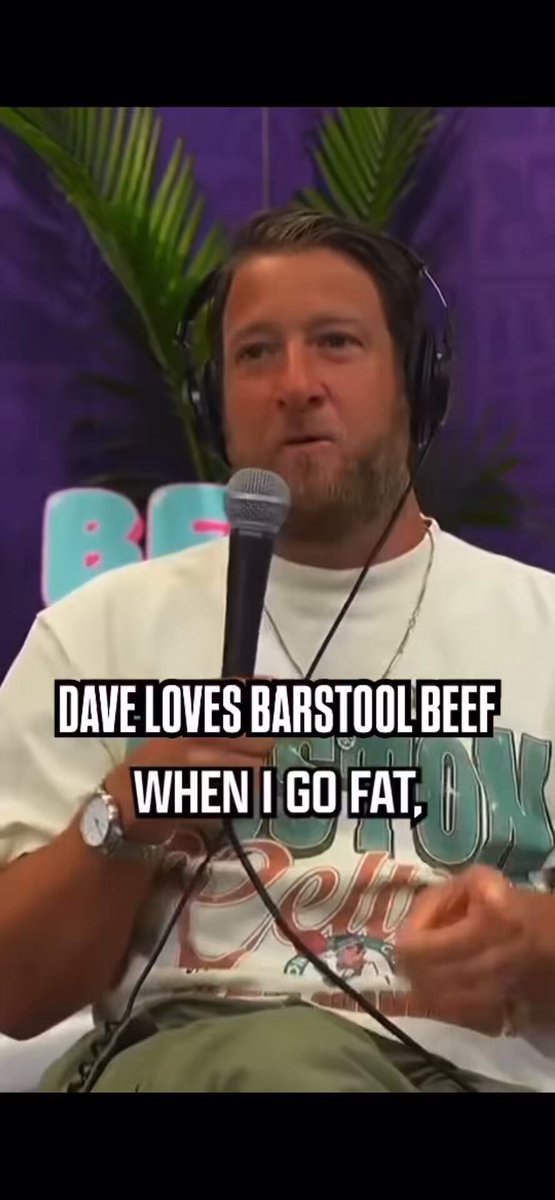 Portnoy specifically hires this man because his morbid obesity would get Barstool views, laughs and brags about just how fat he was and how marketable it made him, and then cries when the weight kills him Glorifying obesity for your own profit is disgusting. Rest in peace, Beef