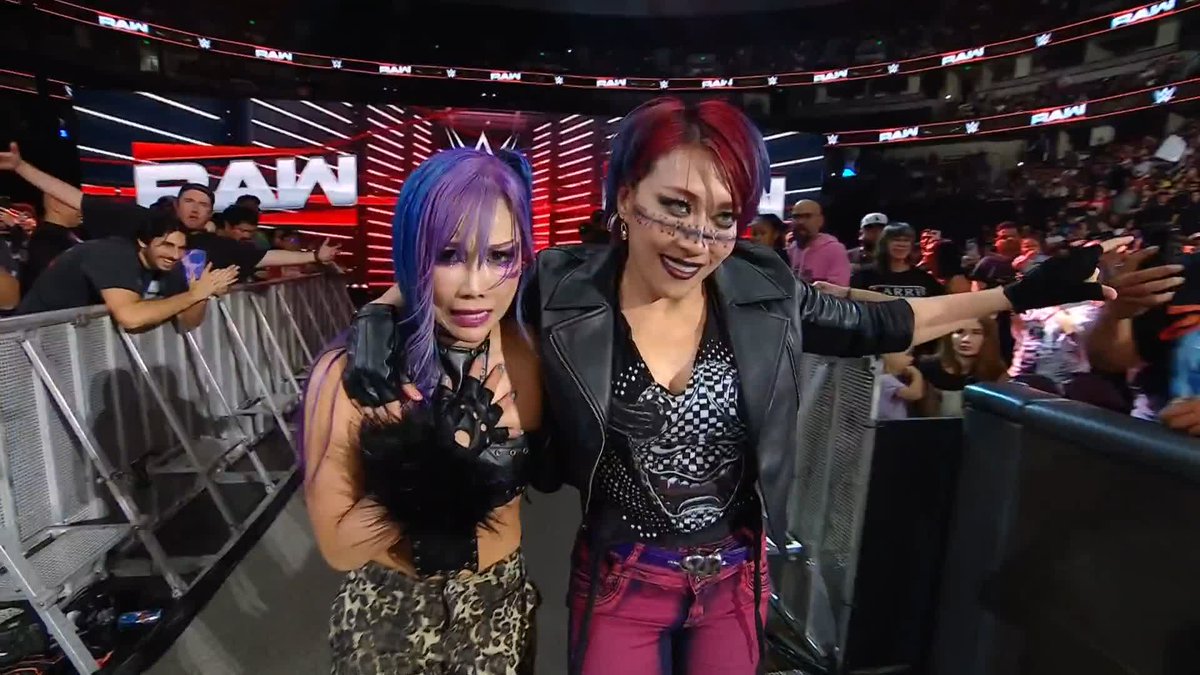 The Kabuki Warriors have made themselves VERY CLEAR... THEY WANT TAG TEAM GOLD. Charlotte Flair &amp; Alexa Bliss have a target on them. 🎯
