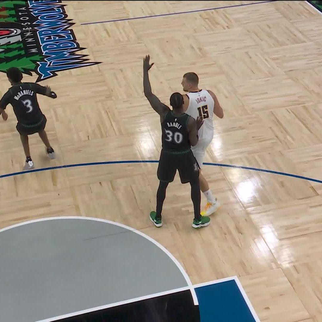 JOKIC BEHIND THE BACK DIME! 📺 Peacock