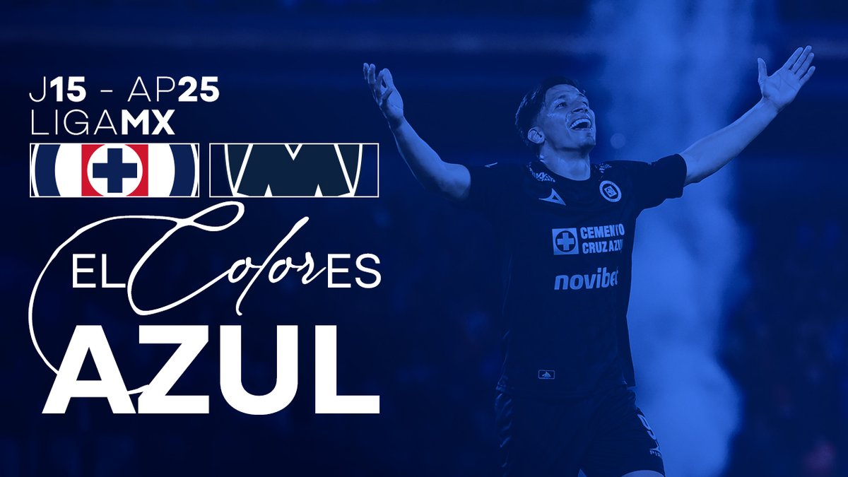 Noche de gala y de tres puntos en el Olímpico Universitario. Llegó El COLOR es Azul del triunfo sobre Rayados. Disfrútenlo, Azules 💙 #AzulDePorVida
