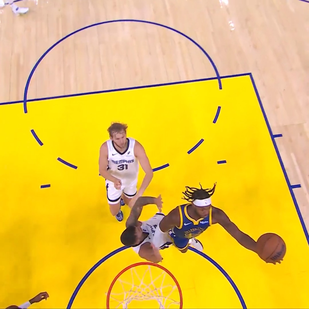 Buddy with the hoop &amp; the harm 💪 📺 NBC Sports Bay Area & CA