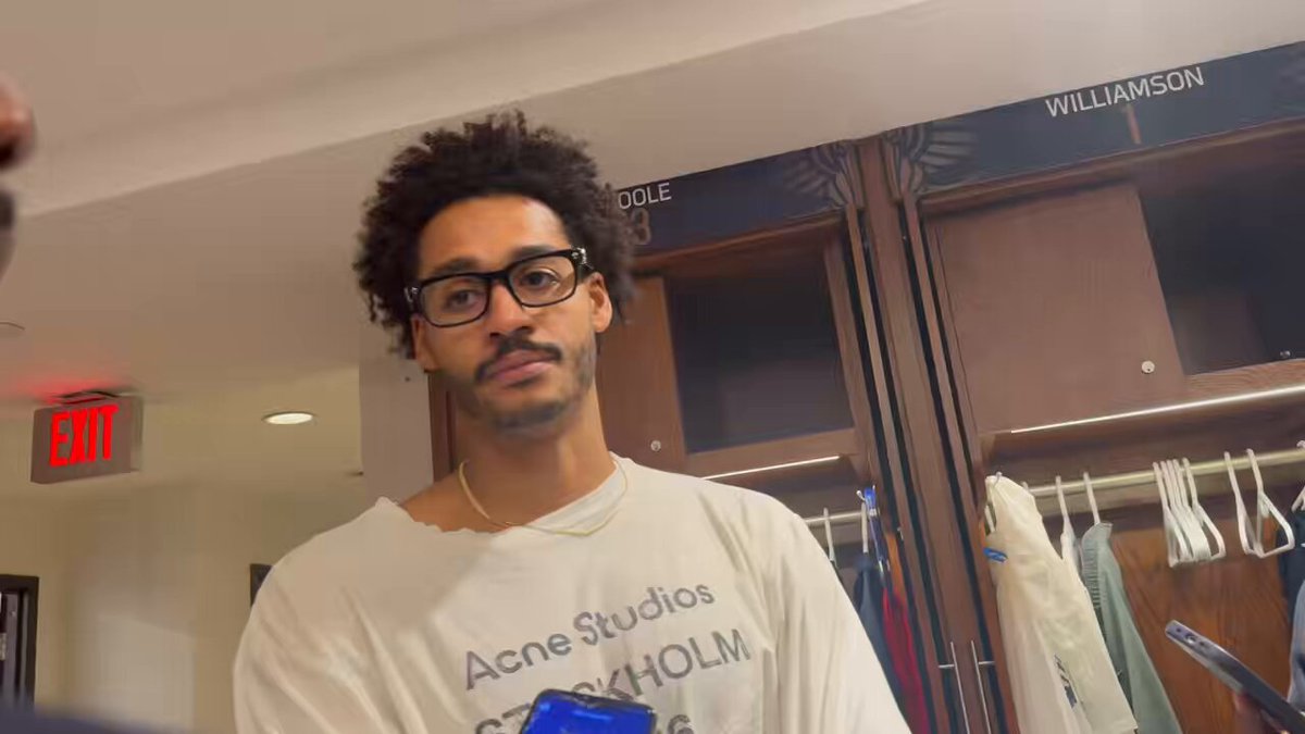 New Orleans Pelicans guard Jordan Poole on what he learned from the losses over the past few years with the Wizards and how it can help this team respond to losses like this: