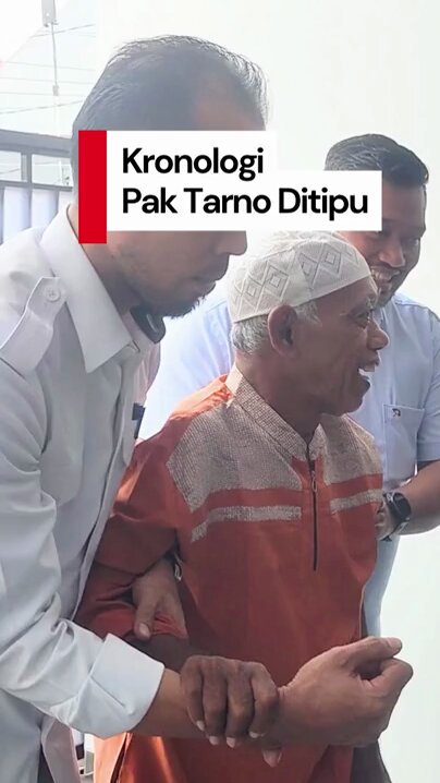 Pak Tarno menjadi korban penipuan. Ia ditipu saat hendak membeli mobil seharga ratusan juta rupiah. >>