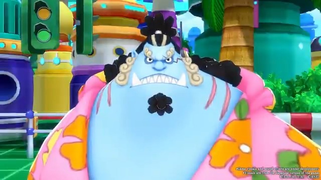 [New Character] ■Egghead Jinbe Dark Element / Runner A Runner who can warp to the Treasure Area of nearby enemies! While he is capturing Treasure, he can transform the Treasure Area while drawing enemies to its center to inflict them with debuffs! #BountyRush #ONEPIECE
