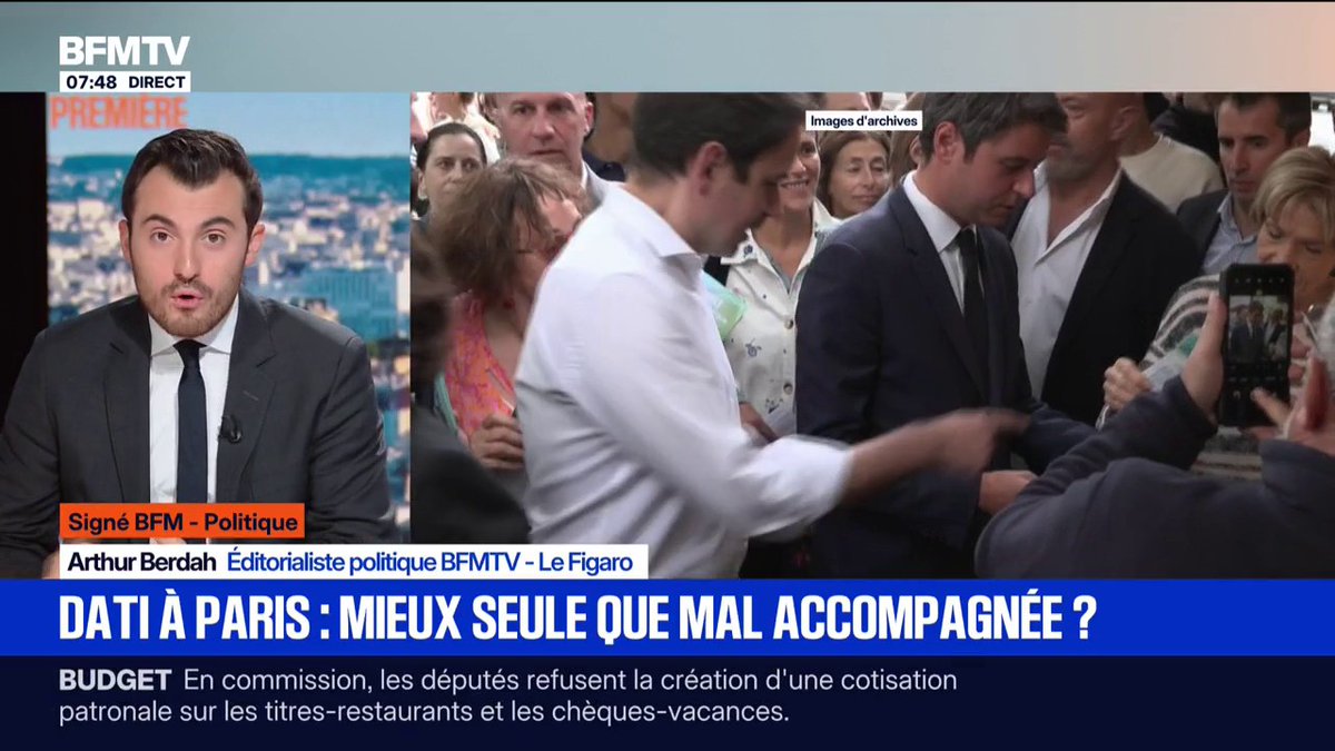 SIGNÉ BFM - Rachida Dati à Paris: mieux seule que mal accompagnée? L'édito d'Arthur Berdah
