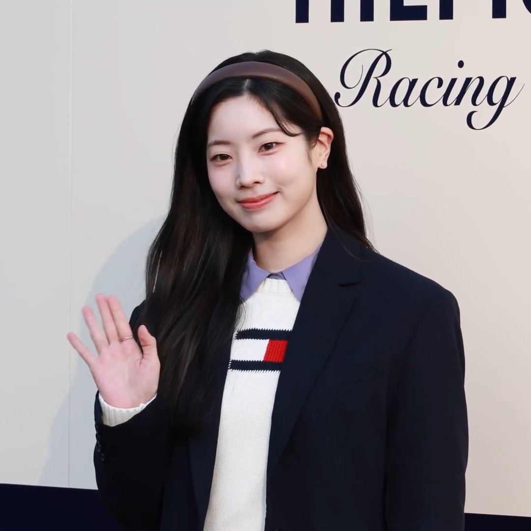 DAHYUN looks gorgeous at the Tommy Hilfiger 'The Hilfiger Racing Club' event.