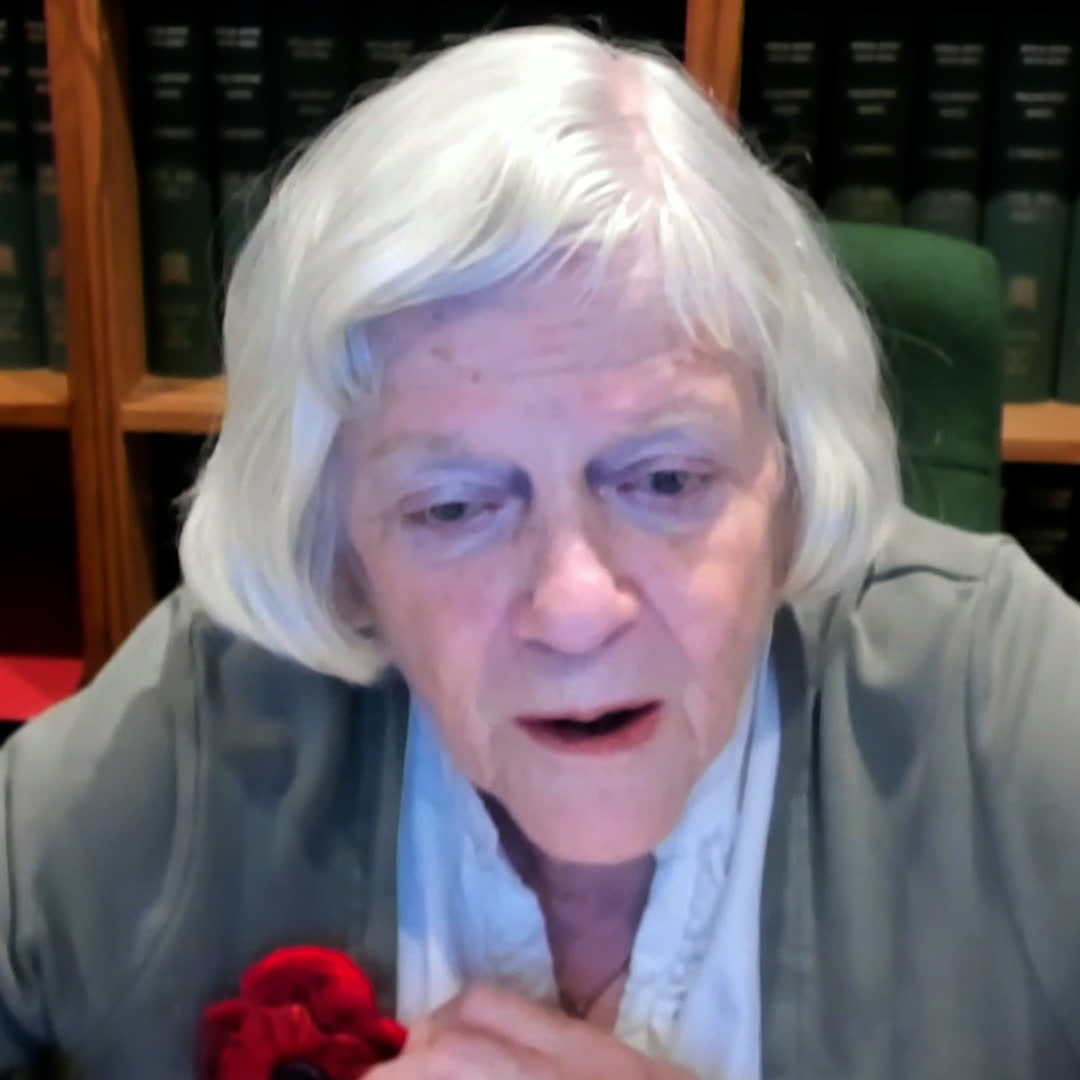 'You can ask me 14 times but I'll give you the same answer.' 'I'm here to talk about prisons.' Reform UK adviser Ann Widdecombe dodges Henry Riley's question about Sarah Pochin's comments.