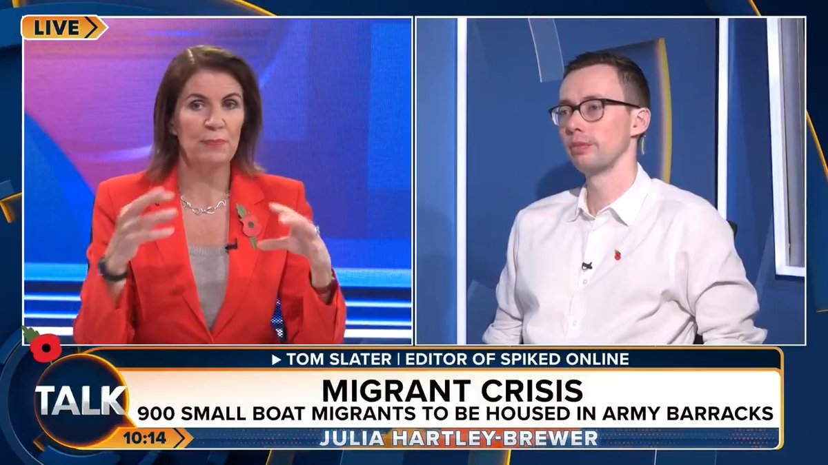 A charity bankrolled by the Home Office is using taxpayer cash to teach schoolkids as young as eight to see migration in a "positive" light. JHB: "What the actual... is going on!? What the hell are these people doing in our classrooms?" Julia Hartley-Brewer