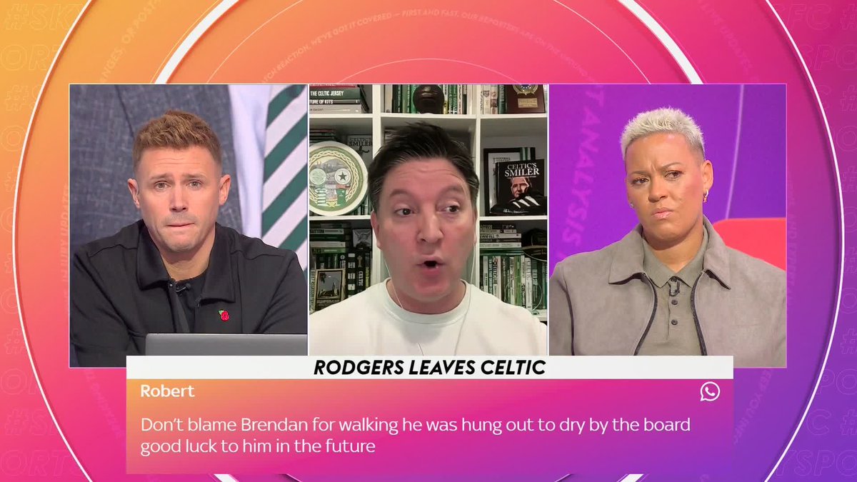 🍀 "An evening that shook Celtic to its very core..." 🍀 "Nothing is more toxic than that statement from Dermot Desmond..." Paul John Dykes from a Celtic State of Mind podcast on Brendan Rodgers' resignation and that statement from the major shareholder ⤵️