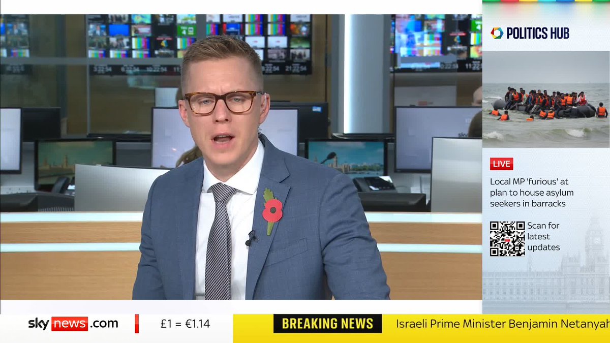 BREAKING: Israeli PM Benjamin Netanyahu claims Hamas has violated the ceasefire. Sky's Gareth Barlow reports. 📺 Sky 501 and YouTube