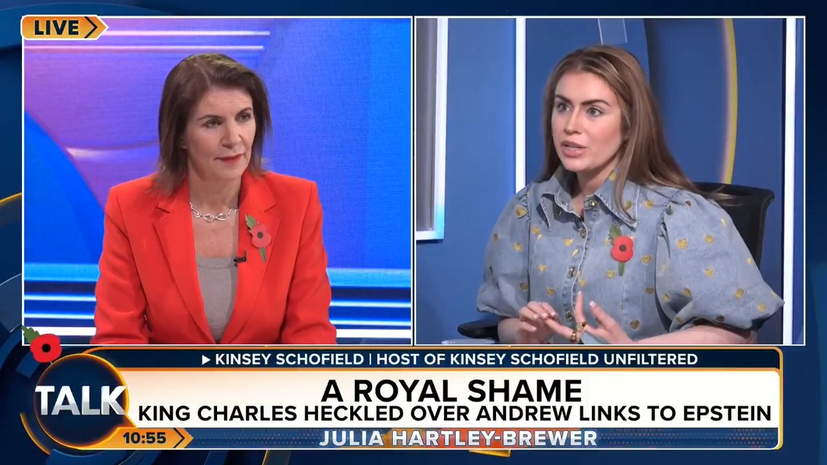 Kinsey Schofield says Fergie is the one person "that can hurt the royals the most", amid Prince Andrew being forced to move out of Royal Lodge. "She knows where the bodies are buried, she schemed with Diana to take them down... it's the fear of what she could reveal." Julia Hartley-Brewer