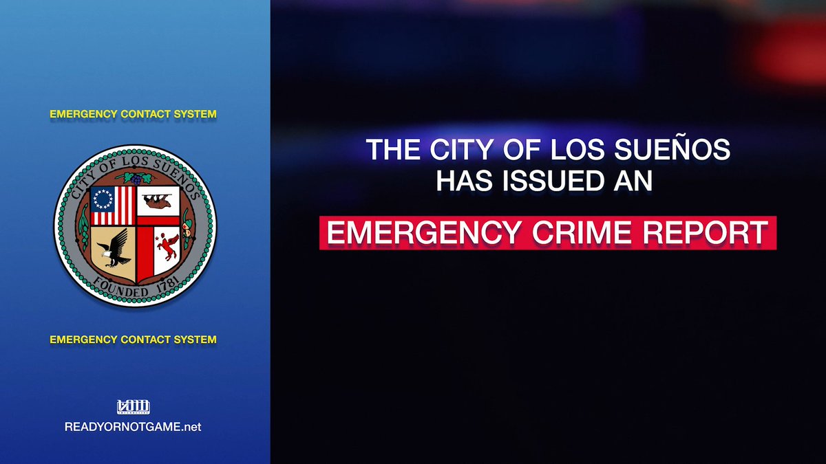 Check in officer! We have a quarterly crime report on the activities of LSPD SWAT and the impact of your mission deployments on cleaning up the streets of Los Sueños. Every day, our SWAT officers put their lives on the line to protect our city, and every day, you're getting results.