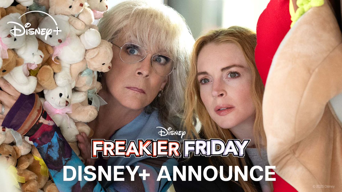 No FREAKING way! Disney’s Freakier Friday is streaming on Disney+ November 12.