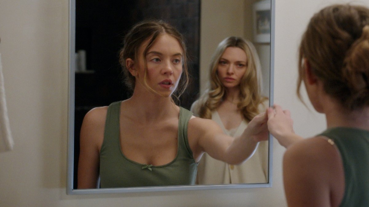 New sneak peek of #TheHousemaid, starring Sydney Sweeney and Amanda Seyfried.