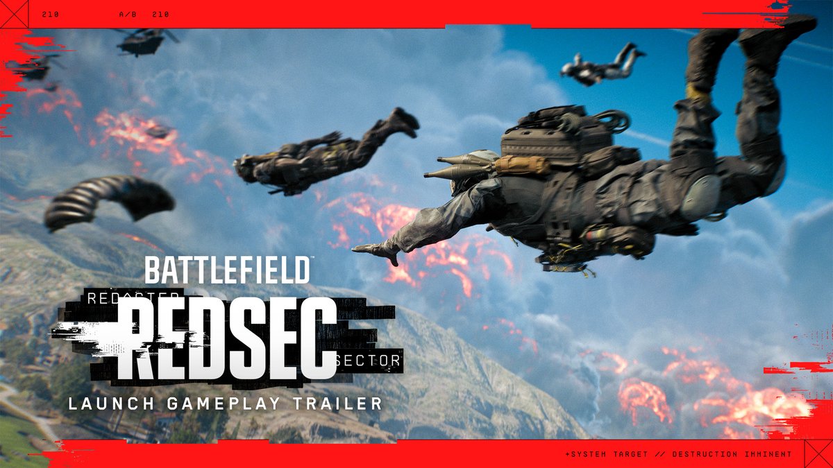Now entering #REDSEC 🔴 Battle Royale. Gauntlet. Portal. Built on Battlefield DNA. Play free now.