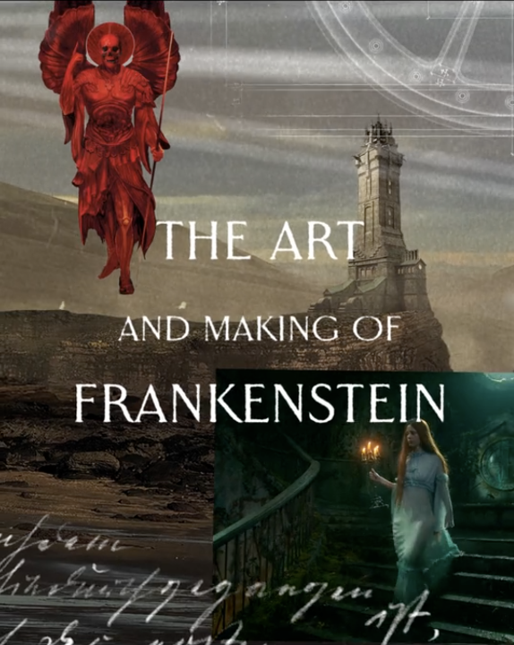 Now available: THE ART AND MAKING OF FRANKENSTEIN, the official companion to Guillermo del Toro’s Frankenstein. ⚡️ Offering a behind-the-scenes look at how Mary Shelley’s classic was reimagined for the screen, featuring an introduction by Guillermo del Toro and a foreword by Oscar Isaac. Get your copy now from Insight Editions.