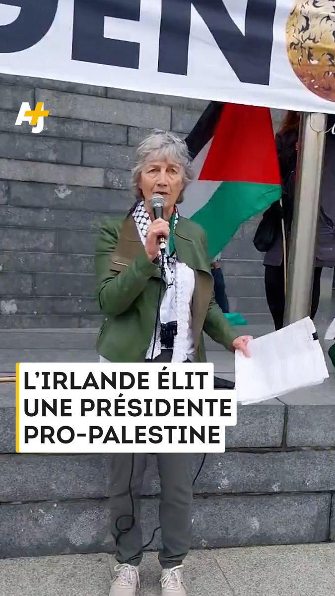 Elle décrit Israël comme un “État terroriste” et dénonce la complicité de l’UE dans le génocide à Gaza : Catherine Connolly est la nouvelle présidente de la République d’Irlande.