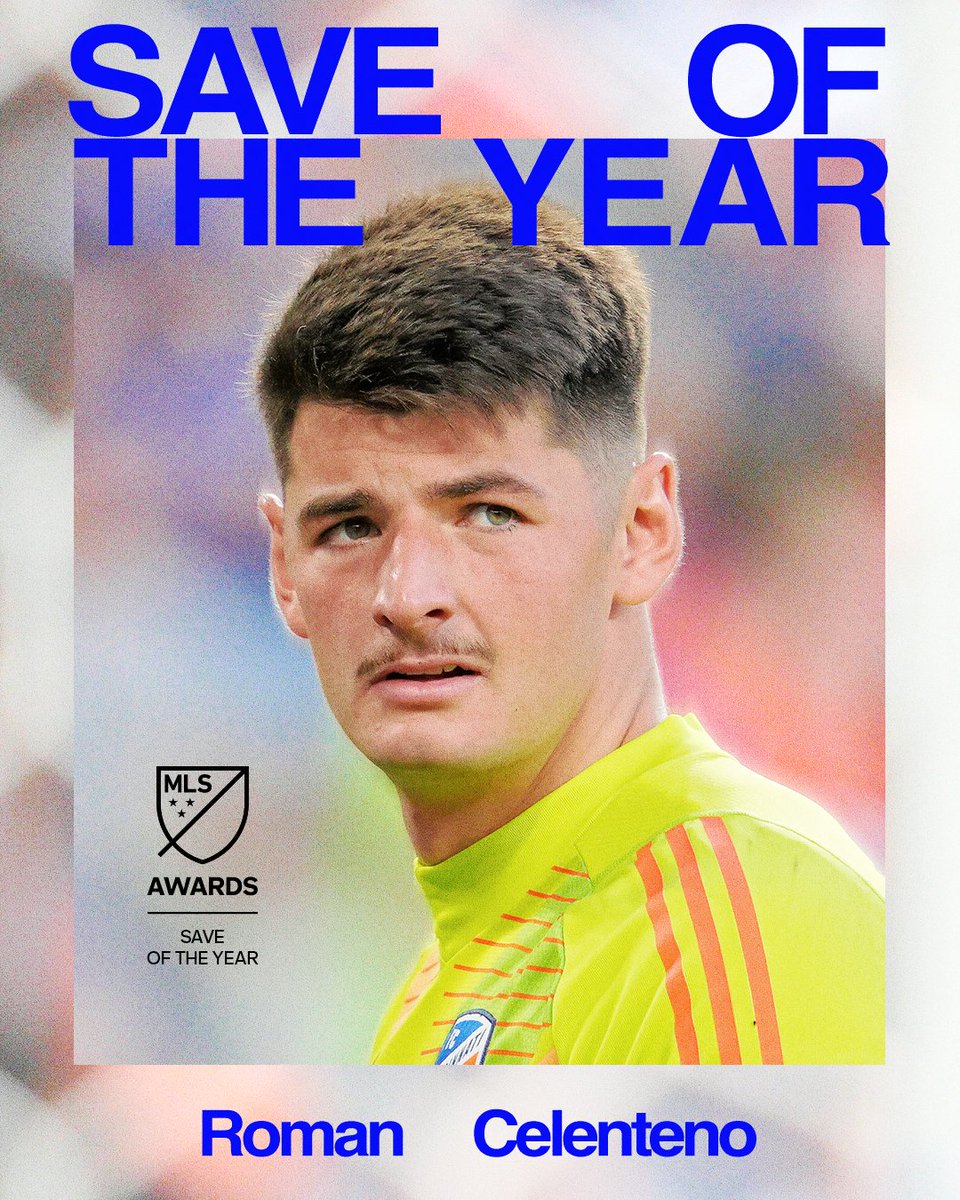 FC Cincinnati’s Roman Celentano wins MLS Save of the Year 🚫 Still trying to figure out how he kept this out... (via Major League Soccer)
