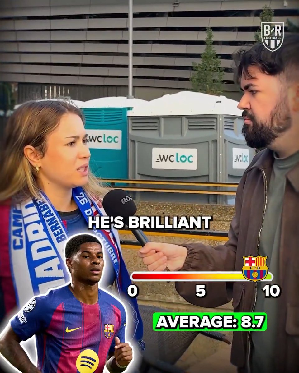 Barça fans rate Marcus Rashford's start to the season 🔥 (w/ @andrew_aren)