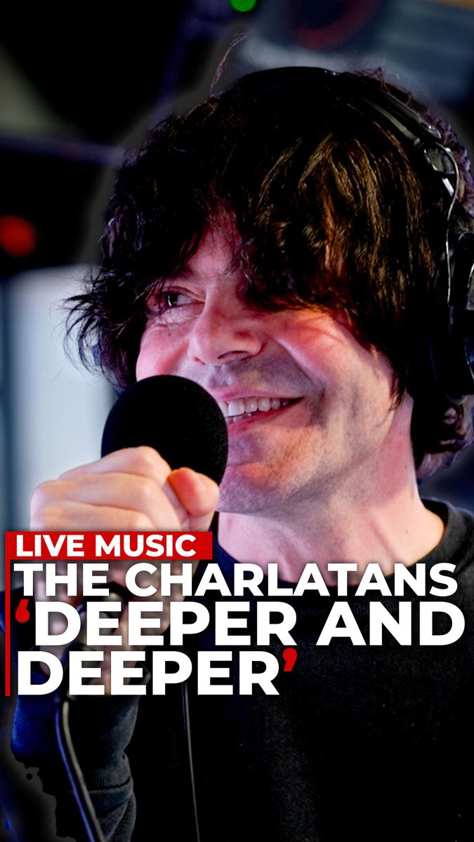 The Charlatans had the top of the tower rocking with their live performance of 'Deeper And Deeper' from the upcoming album 'We Are Love' 🎶 Watch the full track ⤵️ The Charlatans Tim Burgess