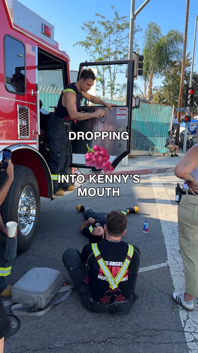 Kenny proving he really is that girl.