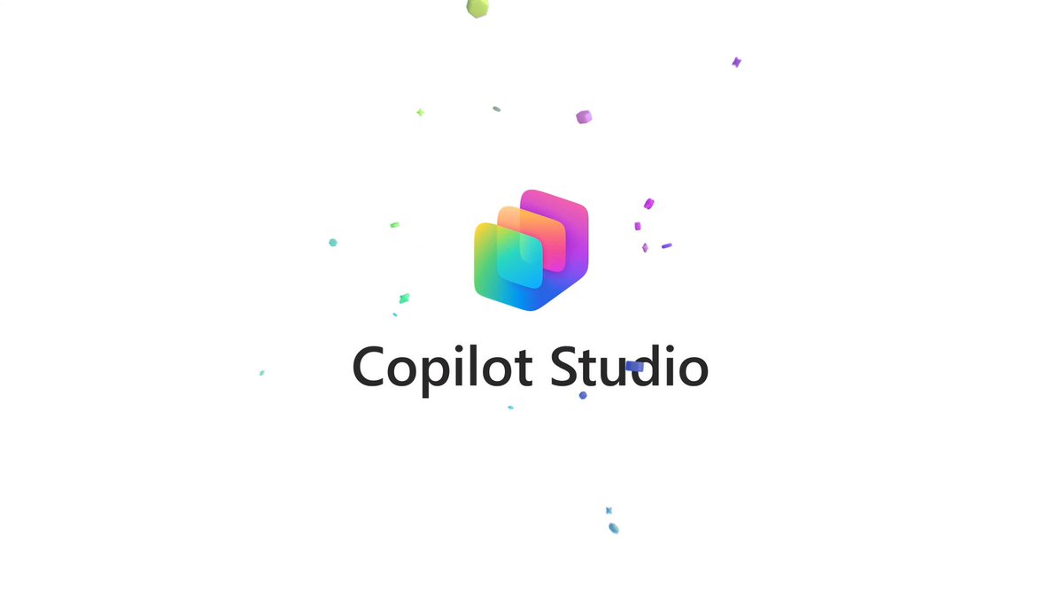 Meet the new Microsoft Copilot Studio icon. Designed for the way you create, connect, and deliver agents.