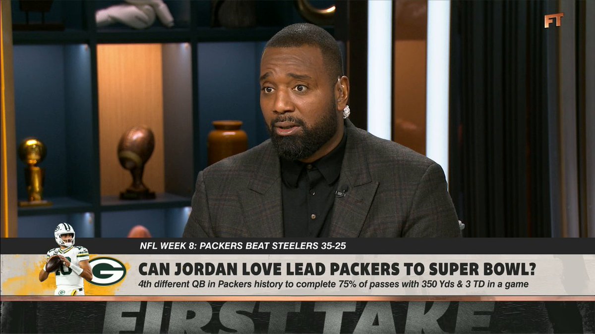 .Chris Canty believes Jordan Love could lead the Packers to the Super Bowl 👀