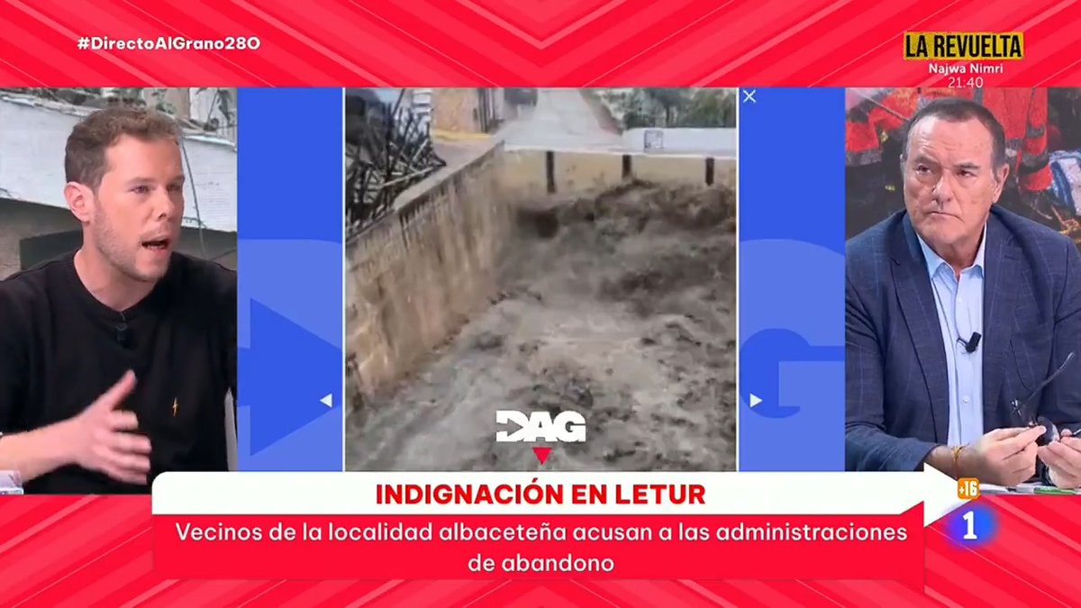 Manu Levin atina de pleno. A Carlos Mazón, que debería estar en la cárcel, solamente se le sostiene ya para mantener en lo posible el corrupto negocio de la reconstrucción.
