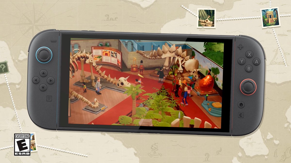 Curate your museums on the go in Two Point Museum for Nintendo Switch 2! 🦕 Grab it now: