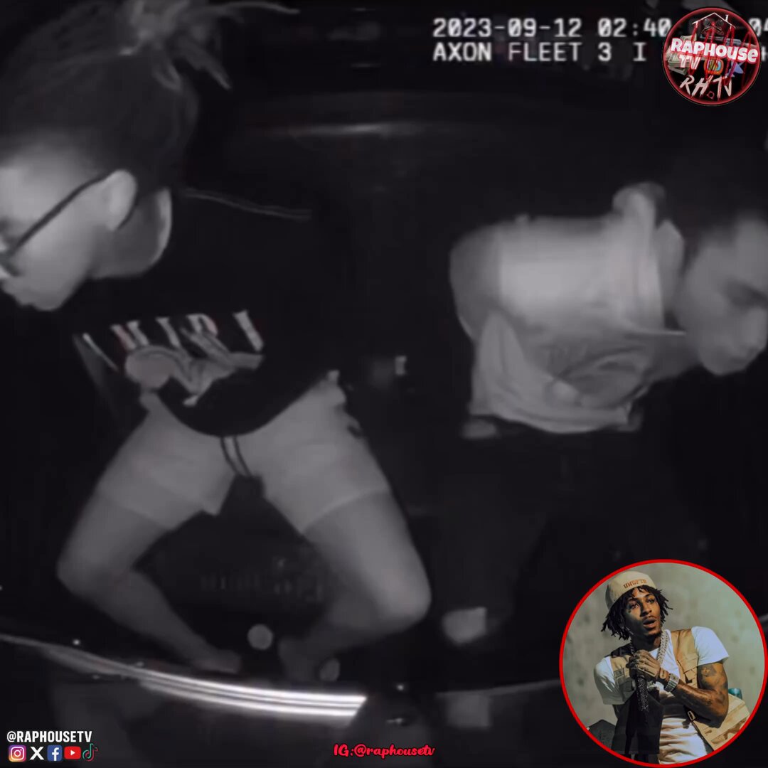 Man and His homeboy Requested Police Officers to Play NBA YoungBoy song as a Request before being taken to Jail 💚⛓️