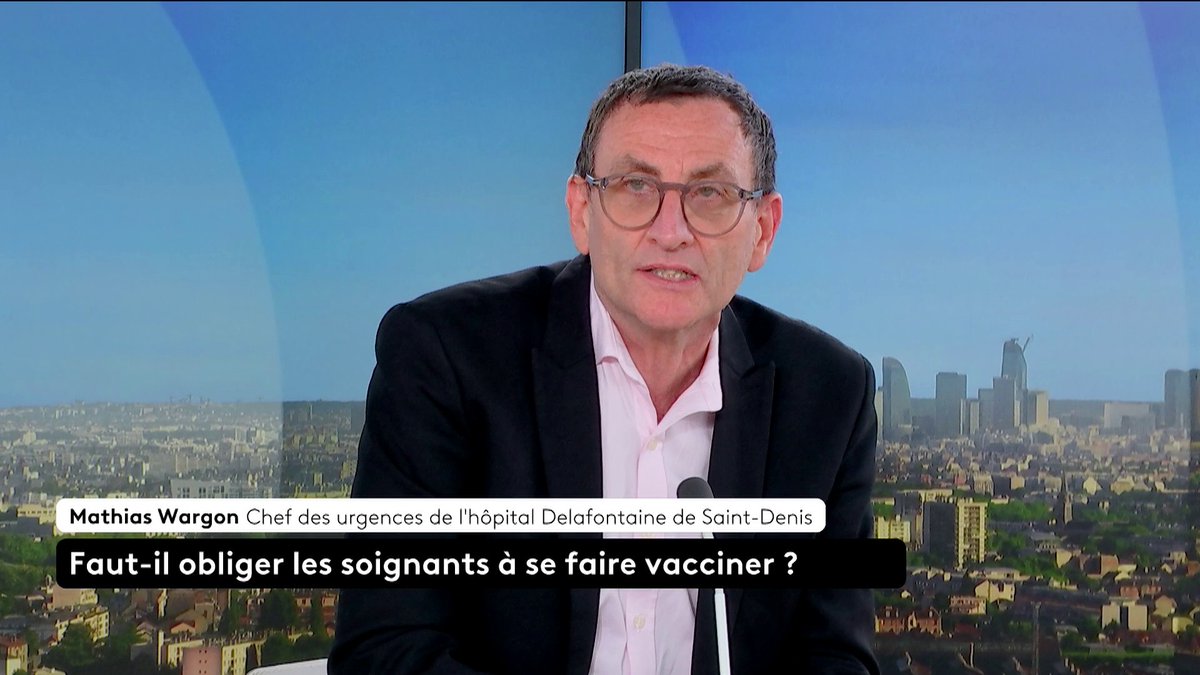 🗣️ "Une grippe c'est quand même une semaine au lit [...], ça peut être vraiment sévère", rappelle Mathias Wargon. Le chef des urgences Mathias Wargon alerte sur la nécessité pour les soignants de se faire vacciner. Gilles Bornstein #ToutEstPolitique #Canal16