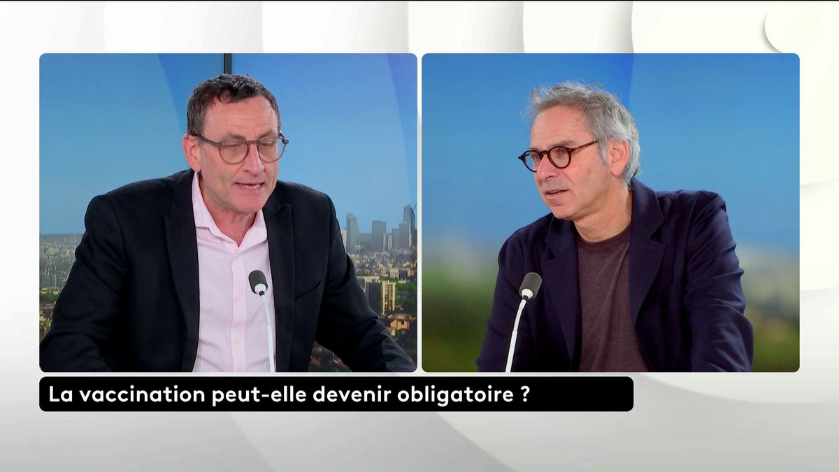 🔴🗣️ "Un vaccin contre la grippe ça ne coûte rien. Une hospitalisation d'une personne pour la grippe ça coûte énormément d'argent" : Mathias Wargon. La vaccination contre la grippe pour les professionnels de santé pourrait devenir obligatoire. #ToutEstPolitique #Canal16